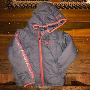 Like new Boys Size 4 Under Armour coat!